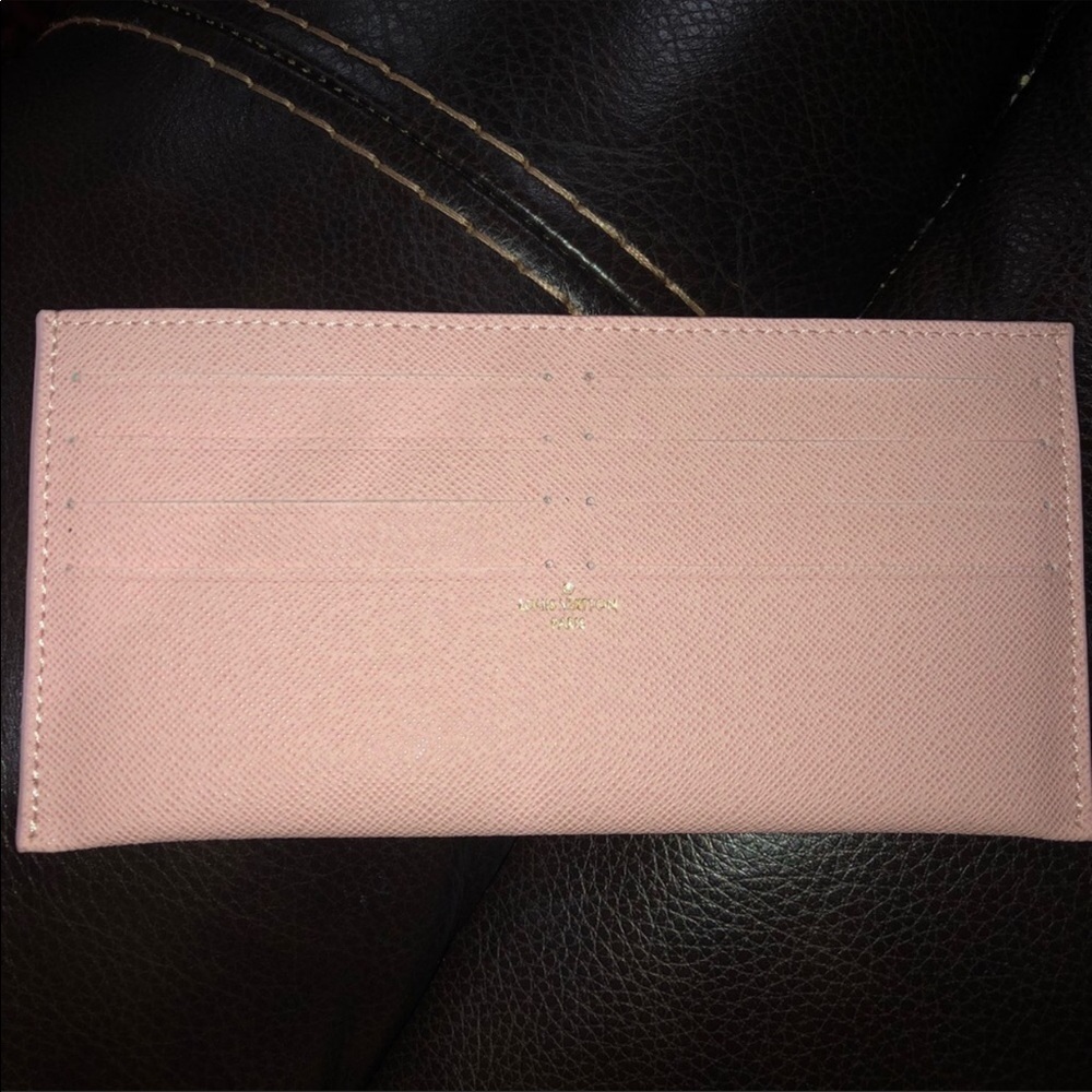 100% authentic Damier Azur wallet Insert